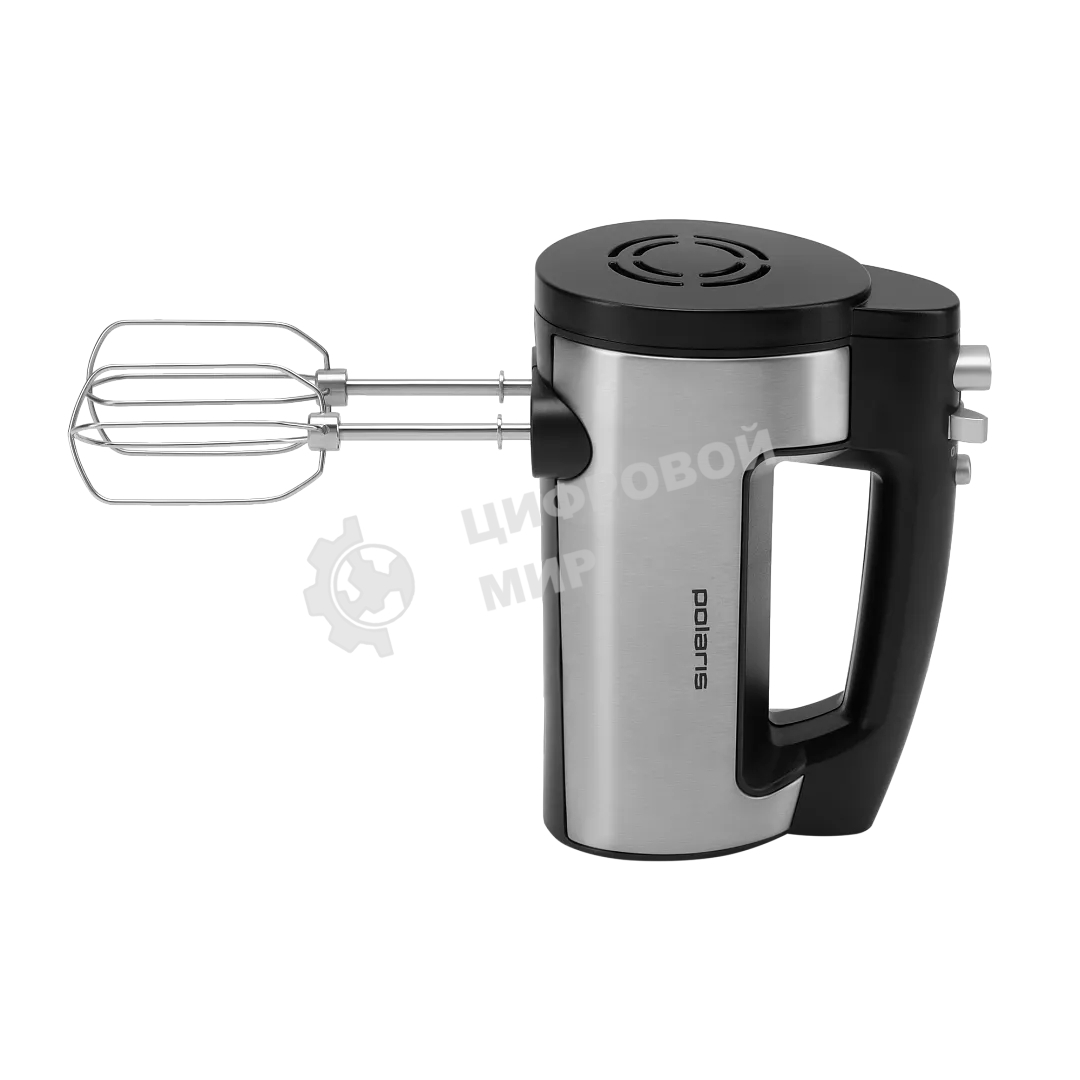 Миксер Polaris PHM-5009А (500вт,6 скор.режима)НЕРЖ.