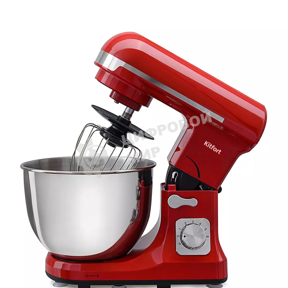 Миксер стационарный Kitfort КТ-1324-1 1000 Вт, красный