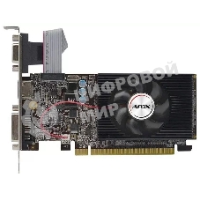 Видеокарта AFOX GT610 1Gb LP DDR3 64BIT DVI HDMI VGA SINGLE FAN RTL