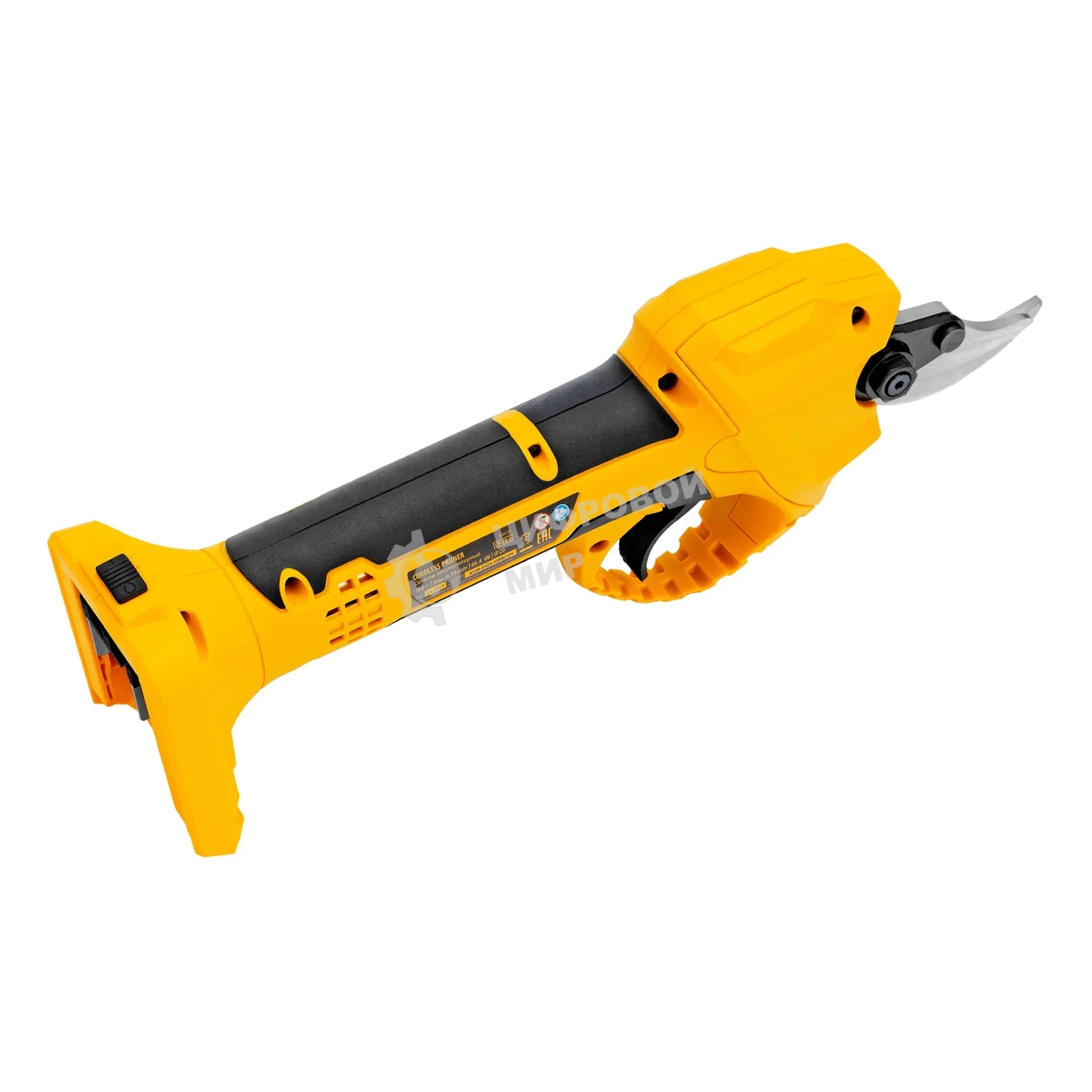 Секатор аккумуляторный Denzel CP-30-0, 18В Li-Ion