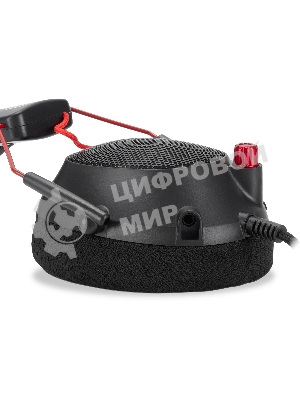 Гарнитура Oklick HS-L305G чёрный, проводная, USB, подсветка