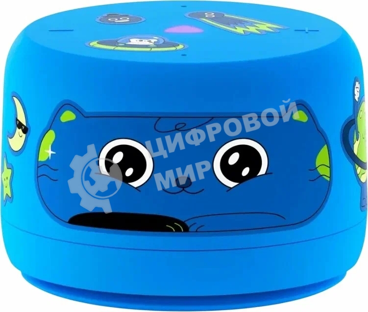 Умная колонка Яндекс Станция Лайт 2 с Алисой, без часов, 6 Вт, модель YNDX-00028 (синий)