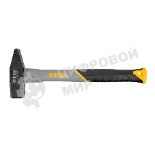 Молоток слесарный Denzel 800 г, кованый, фибергласовая рукоятка c TPR покрытием