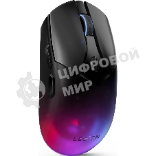 Мышь Lenovo Legion M410 Wireless RGb Gaming черный оптическая 16000dpi беспров. BT/Radio USB (GY51P83012)