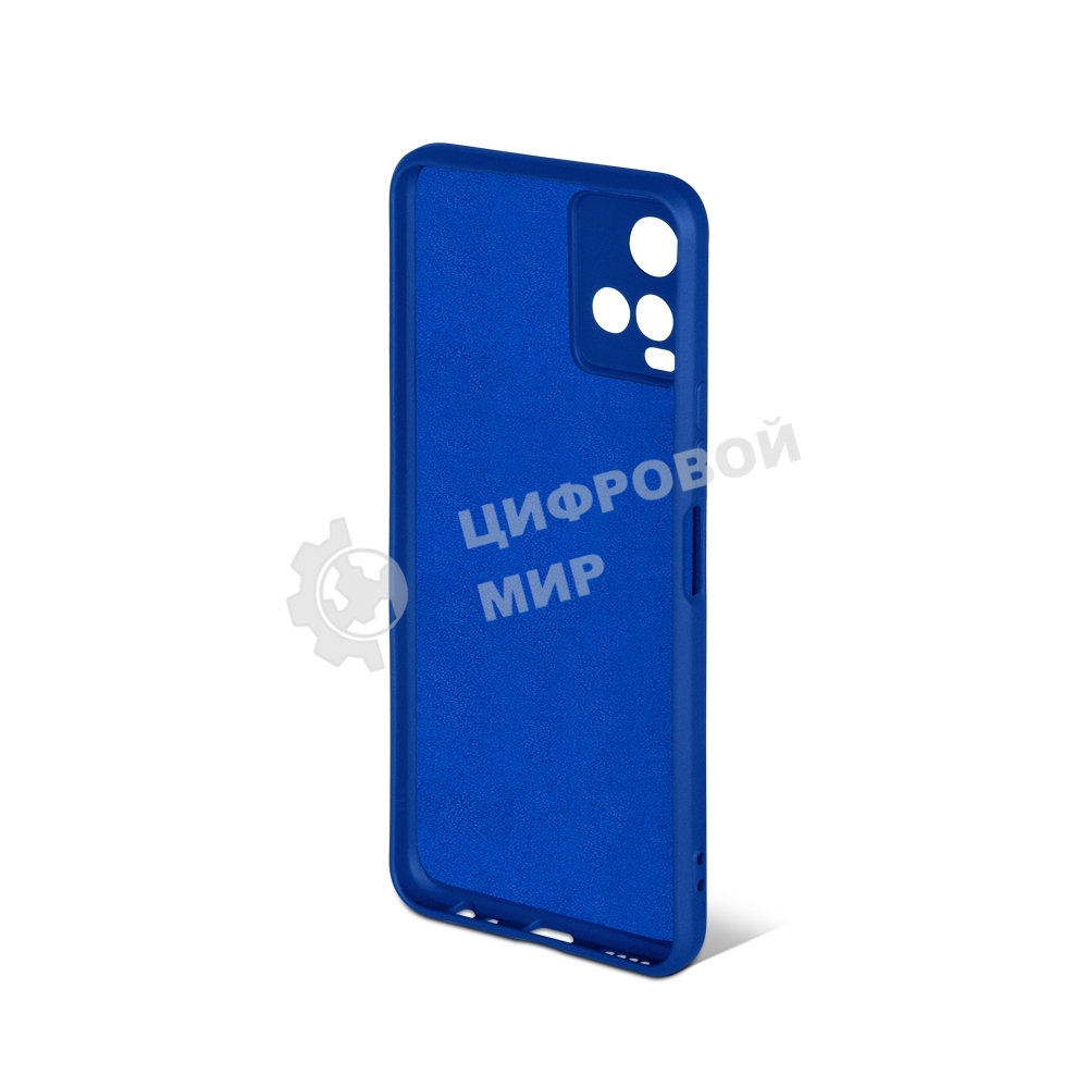 Чехол (клип-кейс) DF vOriginal-06, для Vivo Y21/Y33s, синий voriginal-06 (blue)
