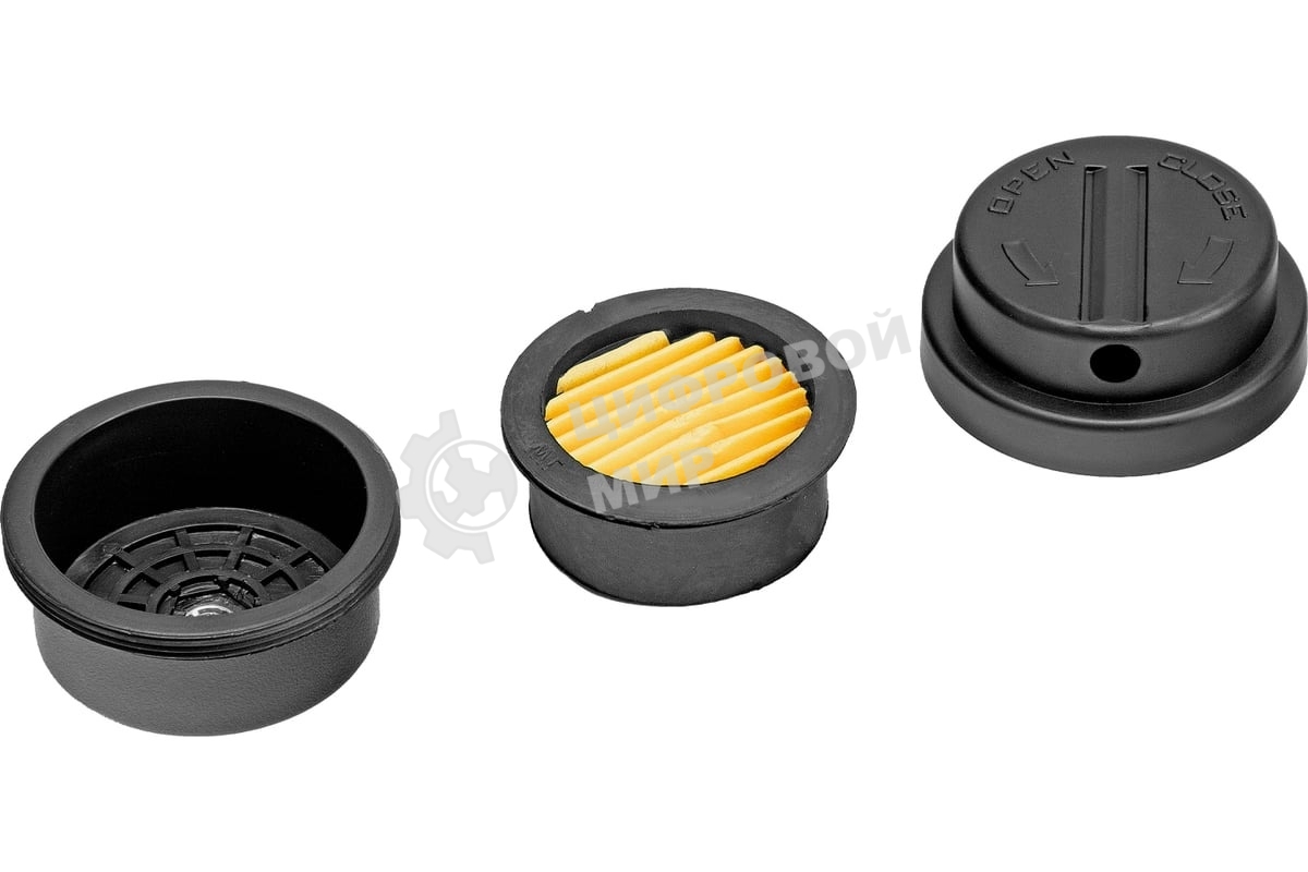 Компрессор безмасл. малошумный DLP -3000/50, 3 кВт, 2х1,5 кВт,50 л, 2850 об/мин,500 л/мин Denzel