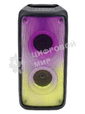 Минисистема Hyundai H-MC1230 черный 40Вт FM USB BT micro SD