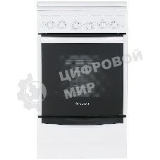 Плита газовая Gefest ПГ 5100-02 белый, конфорок 4 шт, духовка 52 л, 50 см x 85 см x 58.5 см