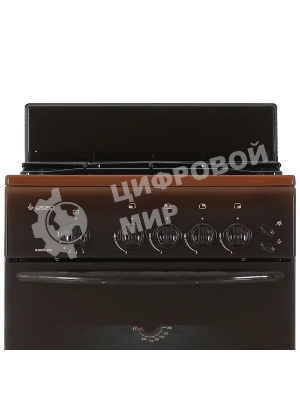 Плита газовая Gefest ПГ 3200-06 К36 коричневый, конфорок 4 шт, духовка 42 л, 50 см x 85 см x 53 см