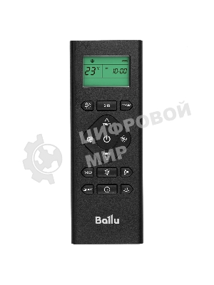 Внутренний блок сплит-системы Ballu BSPI/in-10HN8/BL/EU инвертор, 10000 BTU, 27 м², 21 дБ, охлаждение, обогрев, осушение, черный