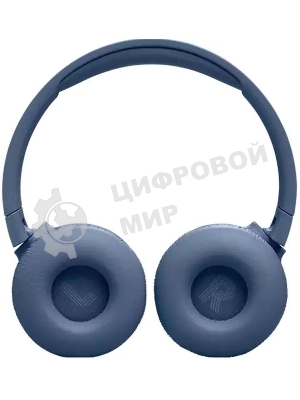 Беспроводные/проводные наушники JBL Tune 670NC синий, накладные, Bluetooth + проводной, активное шумоподавление, складная конструкция, до 70 ч