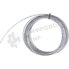 Трос стальной СТРОЙМЕТИЗ 4140070 4.0 мм DIN 3055 цинк (уп.20 м) подвес