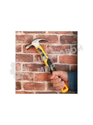 Молоток-гвоздодер Deli DL5002 500 гр Фибергласовая рукоять