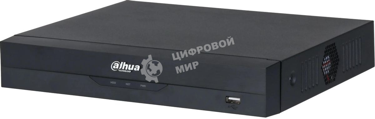 Видеорегистратор Dahua DHI-NVR2108HS-8P-I2 черный