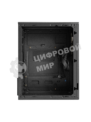 Компьютерный корпус Minitower ExeGate BAA-308MUC-UNS400 (mATX, БП UNS400 с вент. 12см, 1хUSB+1хUSB 3.0+1хTypeC, HD Audio, черный)