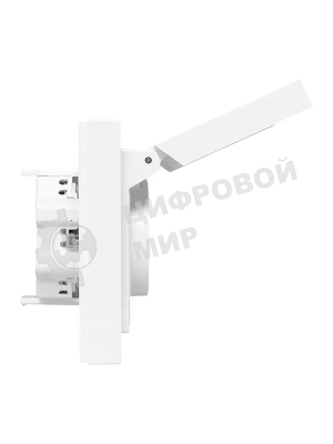 Розетка 2-м EKF UP1-SOW-211-44 СП Эпика 16А IP44 с заземл. защ. шторки с рамкой с крышками механизм бел.