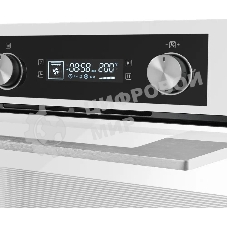 Шкаф духовой электрический Maunfeld AEOH60102W, 60л, дверца с 3 стеклами, белый