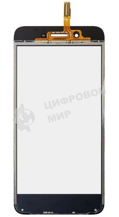 Сенсорное стекло (тачскрин) для Vivo Y53 (Y53i), черное