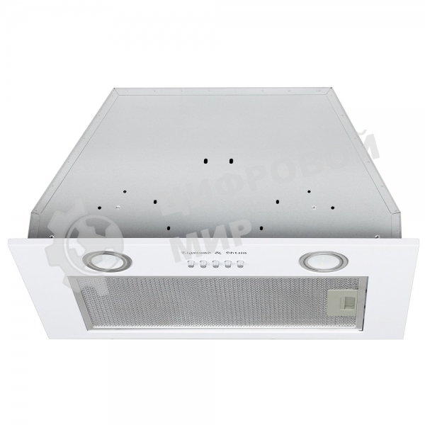 Вытяжка встраиваемая Zigmund & Shtain K 016.5 W белый, 52 см, 1050 куб. м/ч, 60 дБ