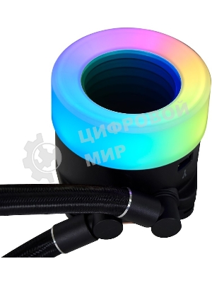 Система жидкостного охлаждения для процессора LIAN LI Galahad II Trinity 360мм G89.GA2T36B.00 черный 120мм алюминий+медь 2450rpm 30db 3-pin