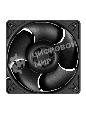 Вентилятор для корпуса Arctic S12038-4K черный, 120 мм, 4000 об/мин, 4 pin