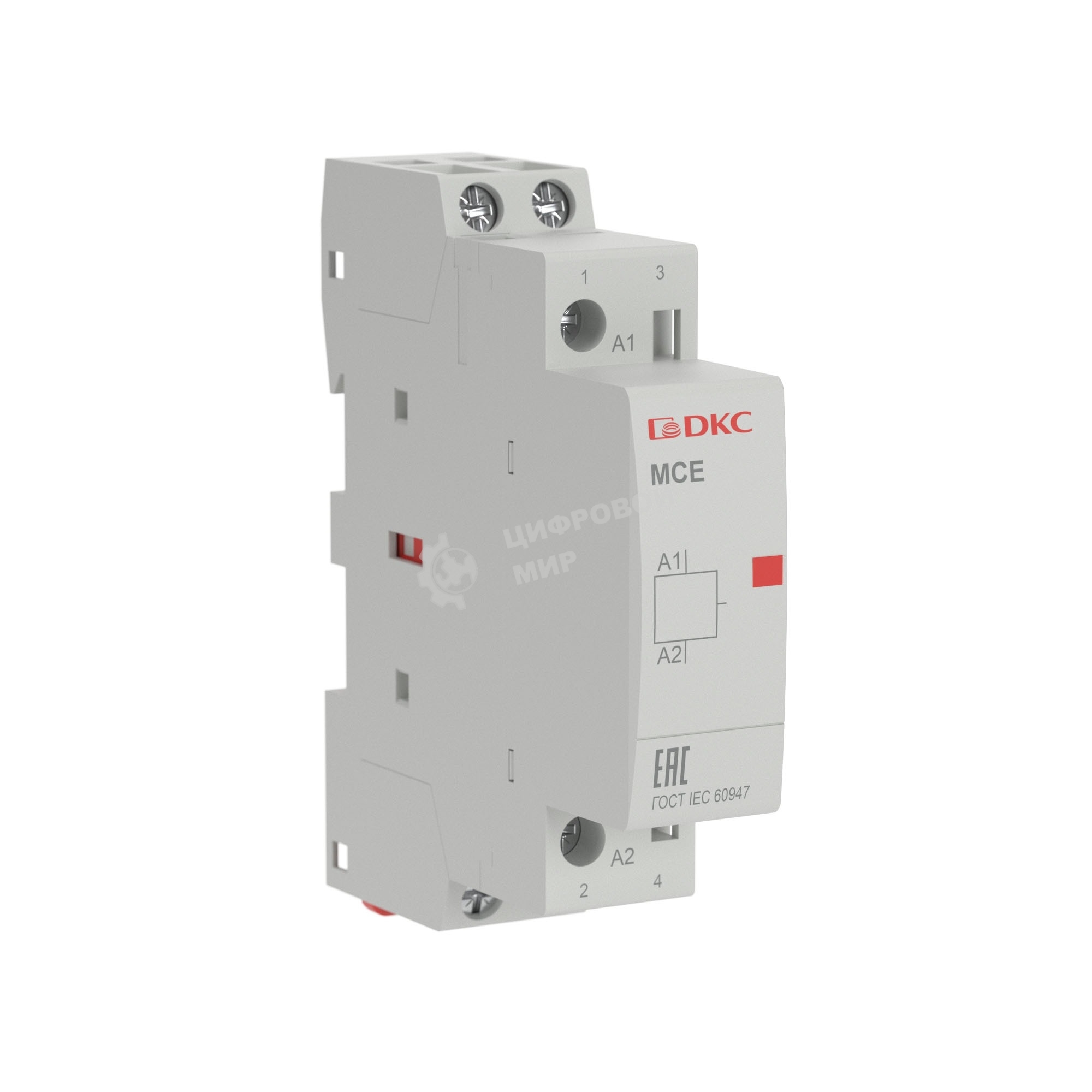 Контактор модульный YON max типа MCE 2P 25A 240В 2НО YON MCE-25-20-A240