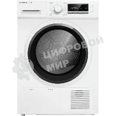 Сушильная машина MAUNFELD MFDM168WHE белый, 8 кг, сушка - конденсационная, программ - 16, 59.7 x 84.8 x 63.2 см