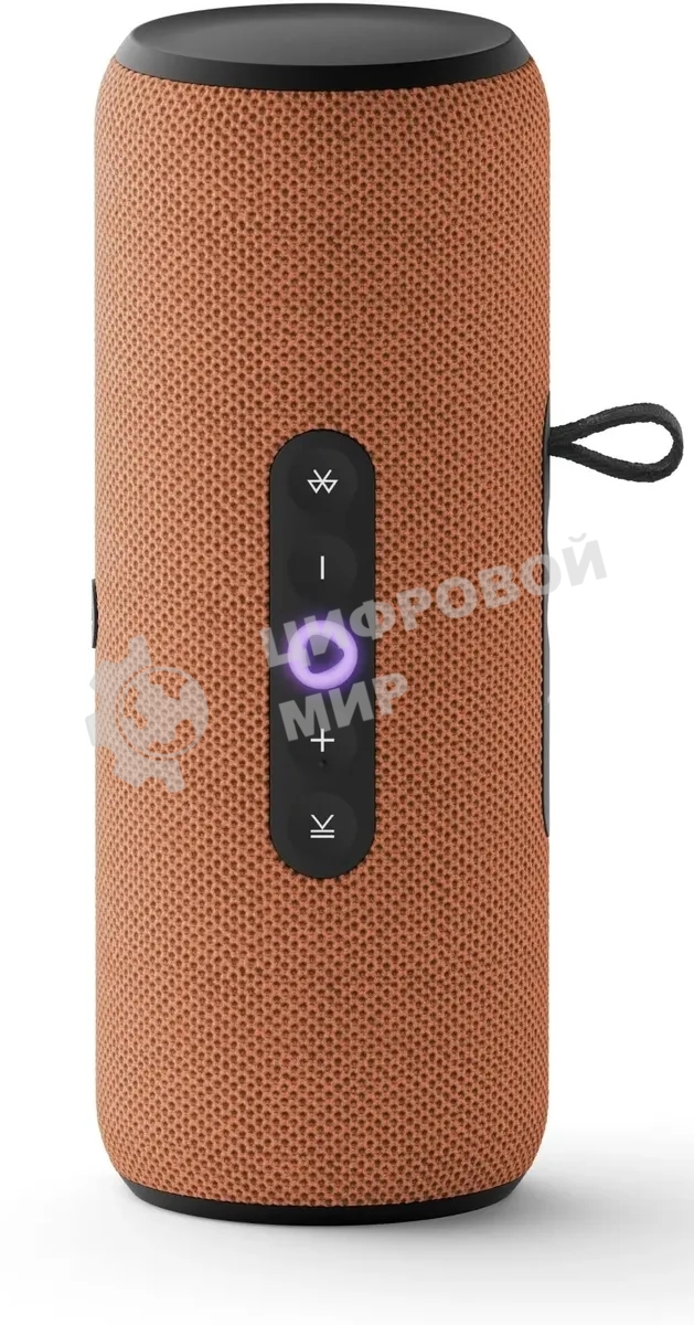Умная колонка Yandex Стрит Алиса оранжевый 30W 2.0 BT/Wi-Fi 10м 3300mAh (YNDX-00030ORG)
