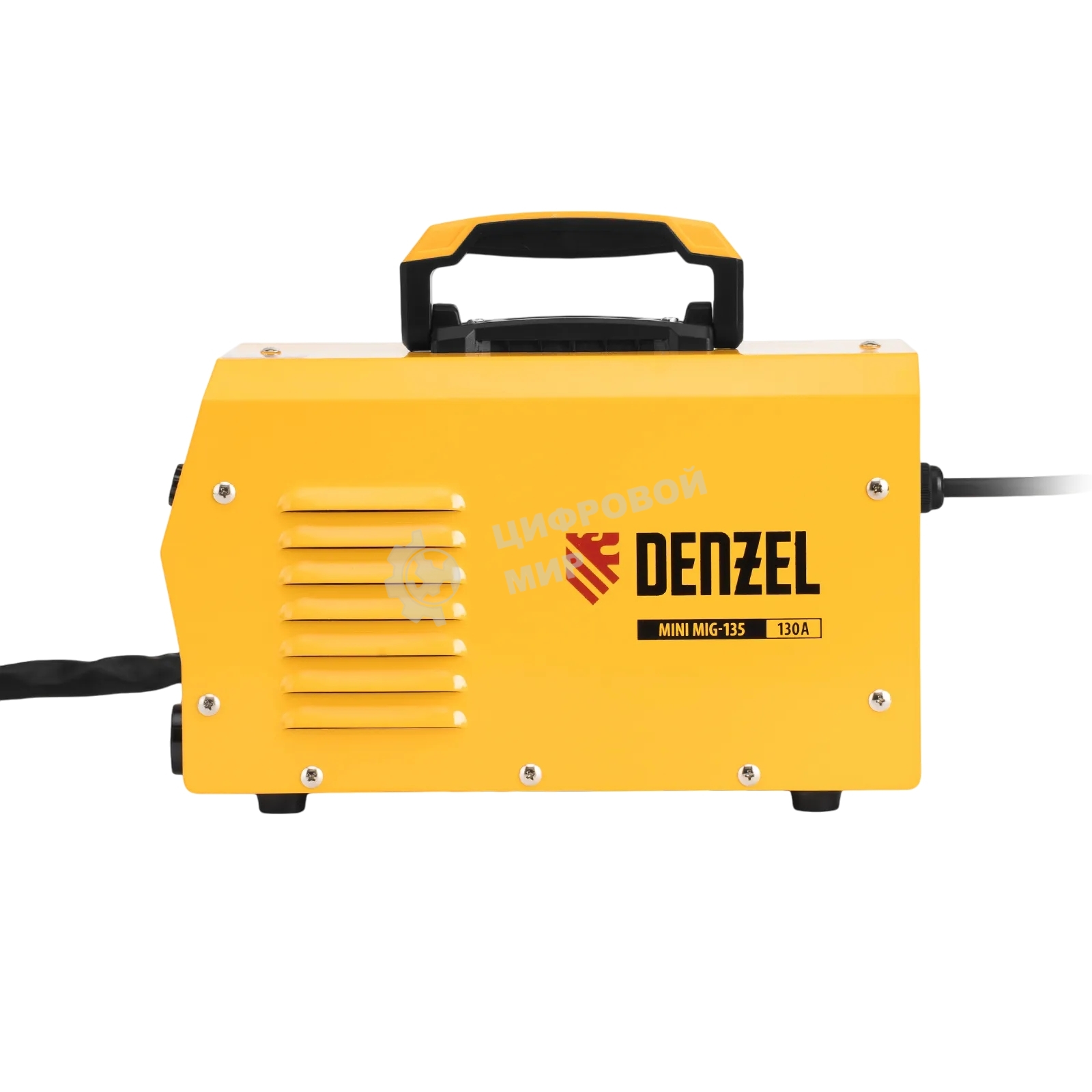 Аппарат инверторный полуавтоматической сварки Denzel Mini MIG-135, 130 А, ПВ 60%