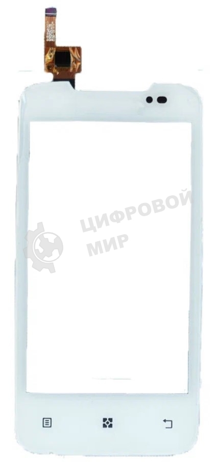 Сенсорное стекло (тачскрин) для Lenovo A390, белое