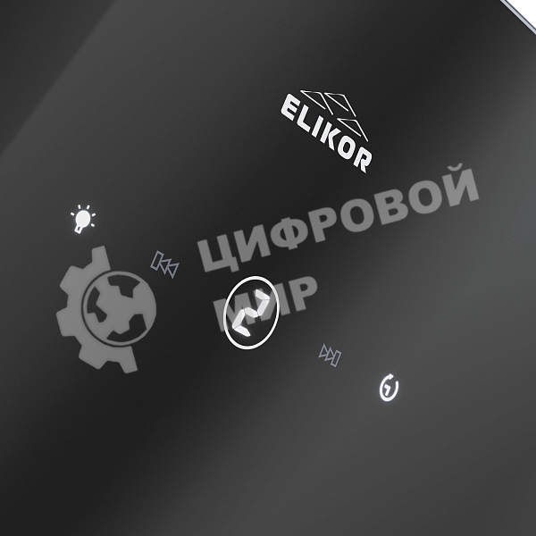 Вытяжка наклонная Elikor Rise BK 60 черный, 60 см, 750 куб. м/ч, 56 дБ