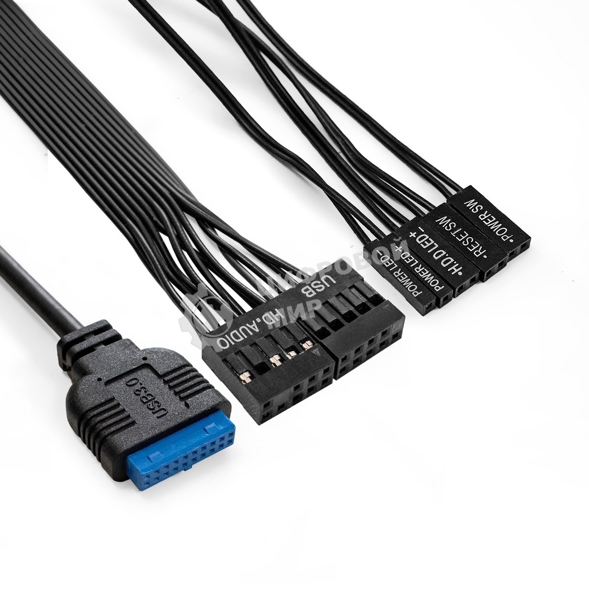 Компьютерный корпус Minitower ExeGate BAA-113-AAA400 (mATX, БП AAA400 с вент. 8см, 2*USB, аудио, черный)