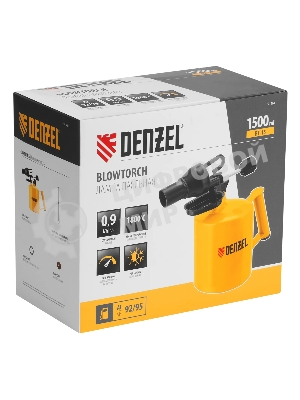 Лампа паяльная Denzel ВТ-15, 1,5 л