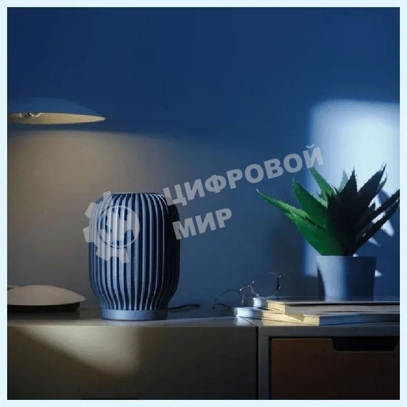 Умная колонка SBER Boom SBDV-00090, 40Вт, с голосовым ассистентом Салют, синий (SBDV-00090b)