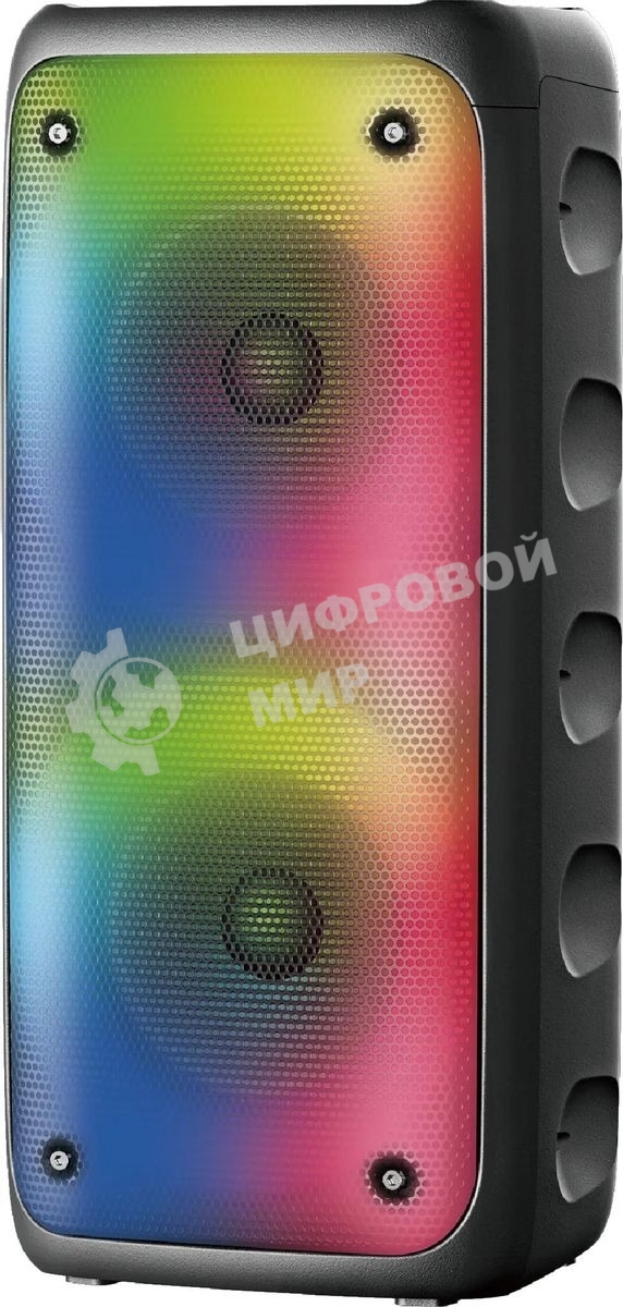 Минисистема Hyundai H-MC1230 черный 40Вт FM USB BT micro SD