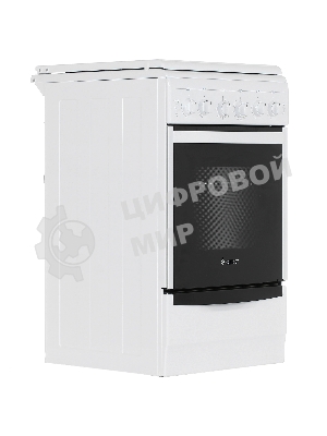 Плита газовая Gefest ПГ 5100-02 белый, конфорок 4 шт, духовка 52 л, 50 см x 85 см x 58.5 см