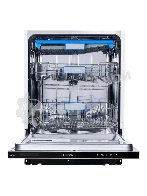 Встраиваемая посудомоечная машина Maunfeld MLP-12IM, черный, 59.8 см, 14 компл., 44 дБ, класс A++