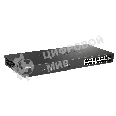 Коммутатор D-Link DGS-1018P/B1A, 16×1 Гбит/с + 2×1 Гбит/с SFP, неуправляемый