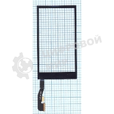 Сенсорное стекло (тачскрин) для HTC One mini 2, черное