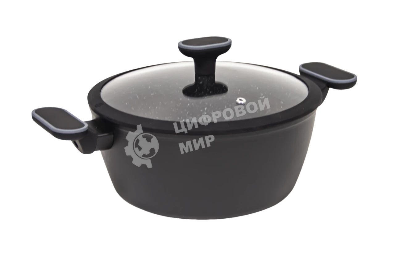 Кастрюля AUFFMAN AM-3102, объем 6,2 л с крышкой 28x11,5 см