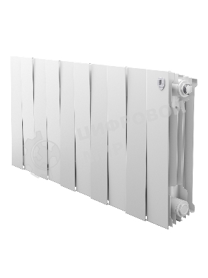 Радиатор биметаллический Royal Thermo PianoForte 300 белый - 10 секц.