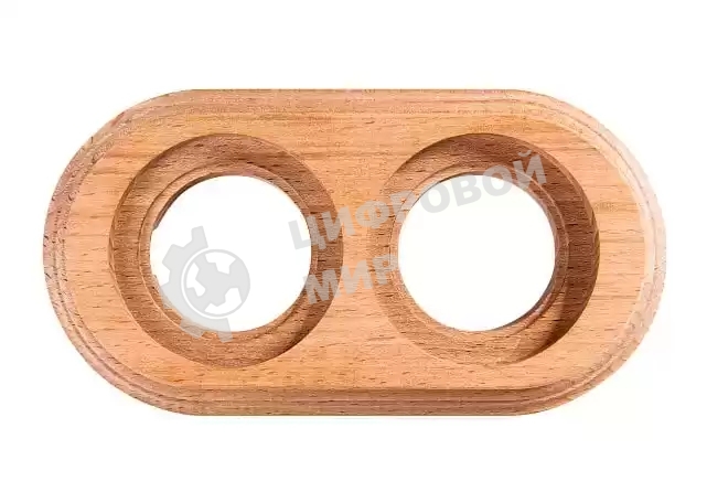 Рамка двухместная Bironi BF1-620-10 Натурэль