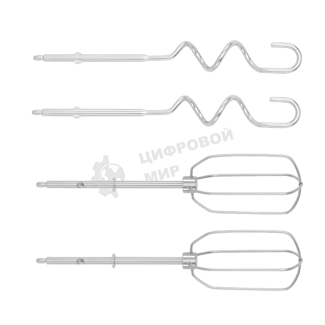 Миксер Polaris PHM-5009А (500вт,6 скор.режима)НЕРЖ.