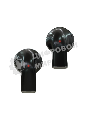 Наушники TWS More Choice БВ06 черный, вкладыши, Bluetooth, сенсорное управление, до 4 ч