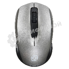 Мышь беспроводная Oklick 475MW черный/серый, 1200 dpi, радиоканал, USB, кнопки - 3