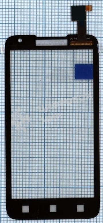 Сенсорное стекло (тачскрин) для Lenovo A526, черное