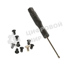 Корпус перфорированный Qumo, Aluminum Case, Raspberry Pi 4B, черный(RS026)