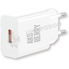 Сетевое зарядное устройство Aksberry (6972969383057) T42 QC30 (белый)