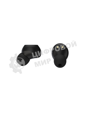 Беспроводные наушники Maxvi MHF-109BT черные TWS\капли\LCD\Sensor\200 мАч\5.2\кабель Type-C