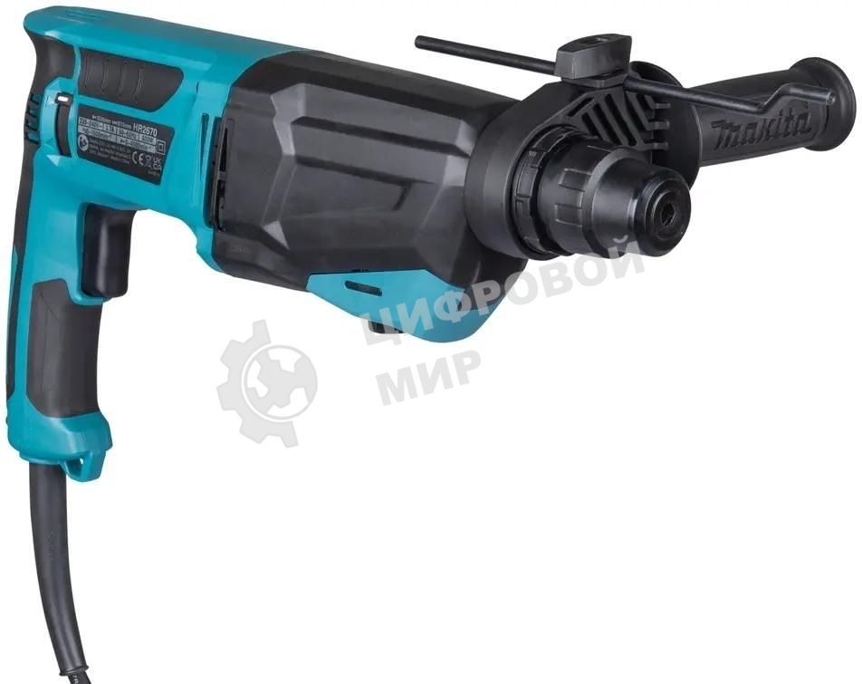 Перфоратор Makita HR2670 патрон:SDS-plus уд.:3Дж 800Вт (кейс в комплекте)